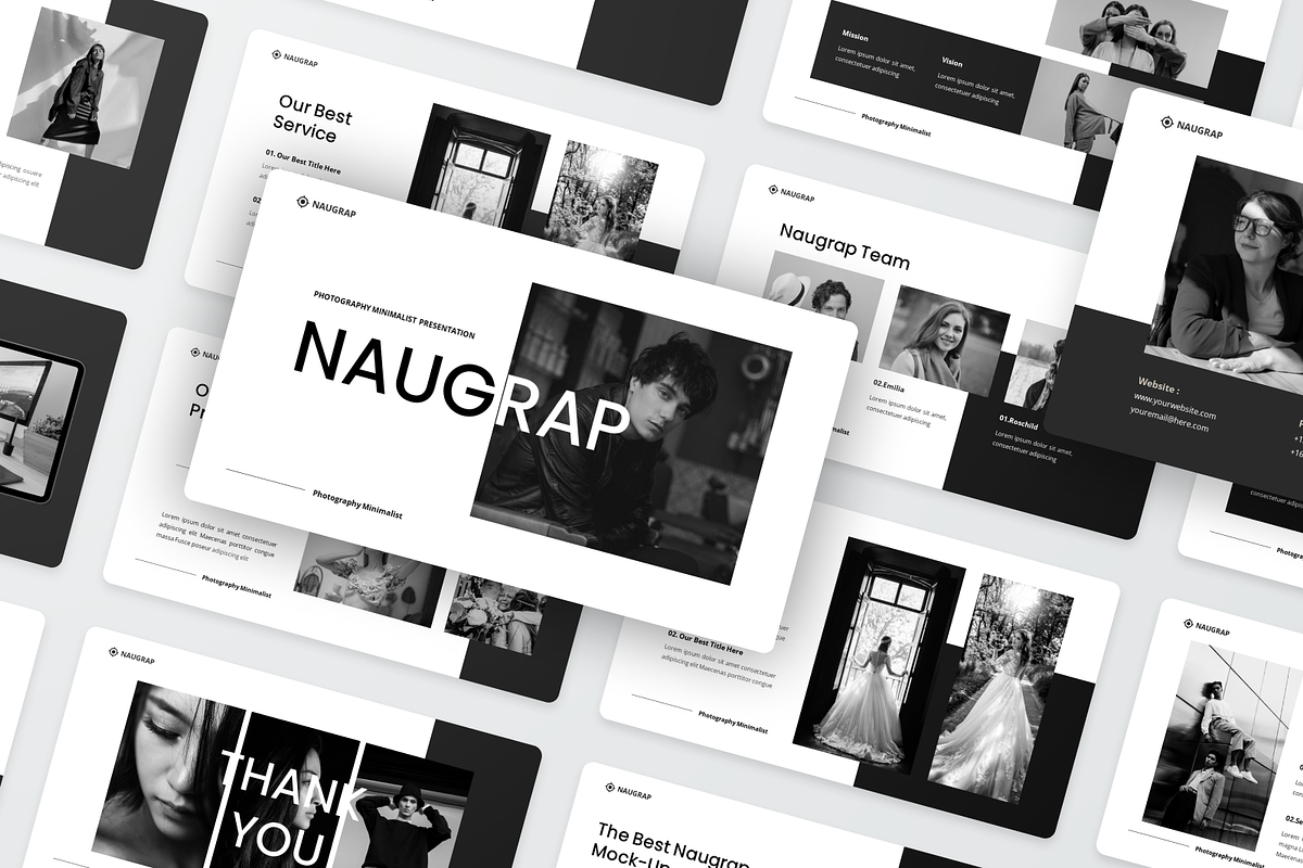 Photography Minimalist Powerpoint, a Presentation Template by SquidPixey (Photo 5 of 6)