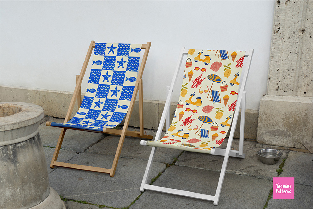 Italian Summer Patterns Collection, a Pattern Graphic by Yasmine Patterns (Photo 8 of 10)