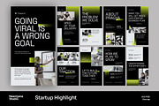 PRAGYA | Startup Instagram Story, a Social Media Template by Neermana (Thumbnail 1 of 4)