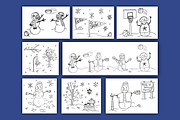 Wonderful Winter Illustrations, a Seasonal Illustration by AJ Doodles (Thumbnail 8 of 18)