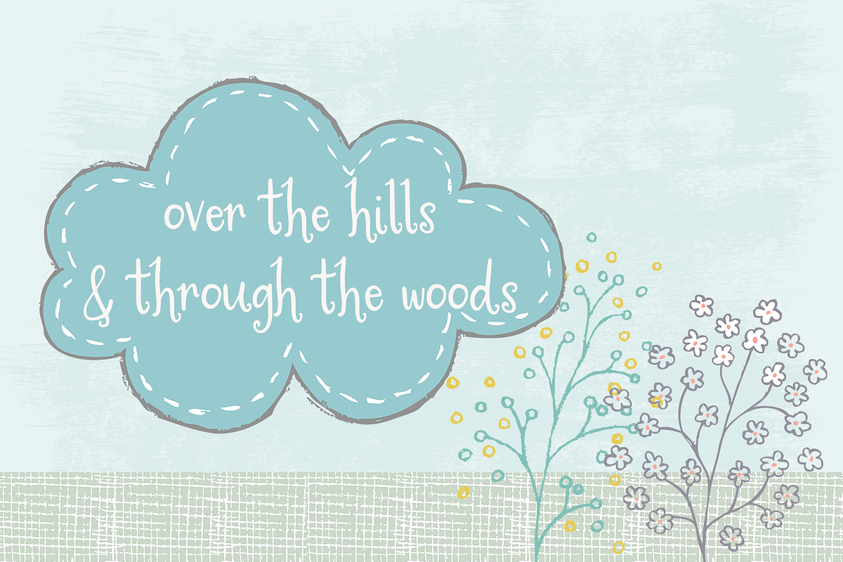 Honeywoods Storybook Font, a Serif Font by Beck McCormick (Photo 8 of 10)