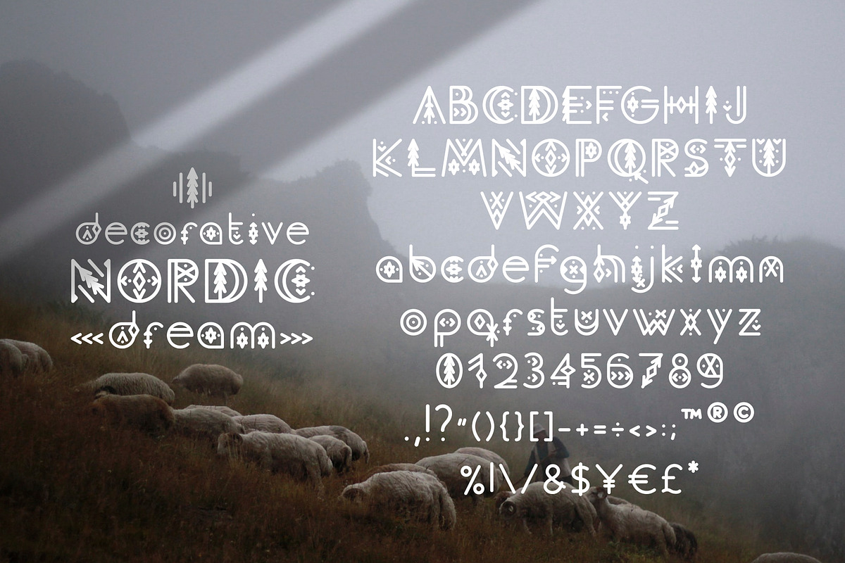 Nordic Dream Font Family preview 3