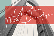 Hellios Signature Font, a Script Font by VASTARD STUDIO (Thumbnail 5 of 20)