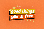 Cutie Molly - Fun Display Typeface, a Font by Littlehand (Thumbnail 4 of 9)