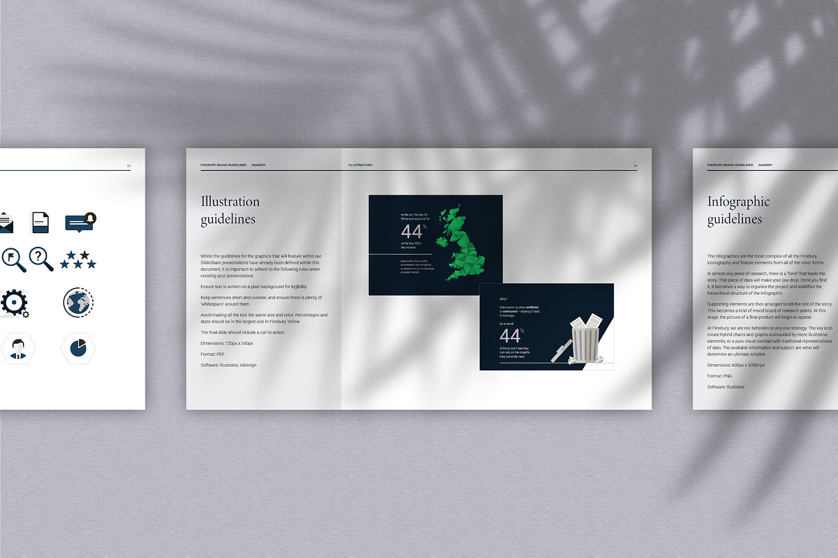 Finsbury Style Guide Template, a Presentation Template by Luxia (Photo 8 of 9)