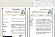 Cover Letter & Resume Template, a Resume Template by Hito Graphic (Thumbnail 3 of 8)