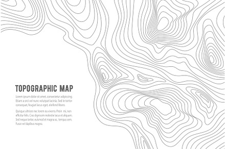 Topographic map, grid, texture, an Illustration by Vector Tradition