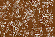 Medieval Monsters Vol 1, a Decorative Illustration by Tekuni (Thumbnail 2 of 14)