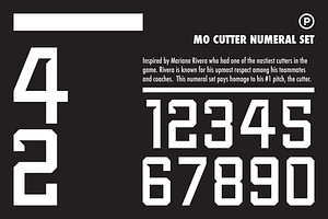 Mo Cutter Numeral Set