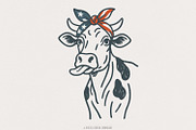 4th of July Highland Cow PNG, an Illustration by SharpMarketplace (Thumbnail 1 of 9)