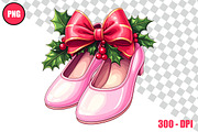 Christmas Ballet Slippers Cliparts, a Person Illustration by taramija (Thumbnail 7 of 26)