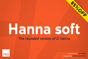 D hanna soft · 85% Off!, a Sans Serif Font by W Type Foundry (Thumbnail 1 of 5)