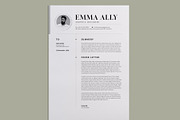 Resume/CV Template | Word & InDesign, a Resume Template by HiveArts (Thumbnail 4 of 6)