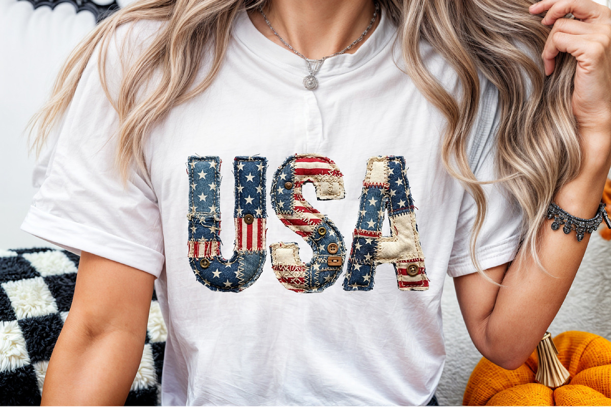 Independence Day USA Patchwork PNG, a Work Illustration by Sublimation Artist (Photo 6 of 9)