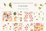 Dahlia Watercolor Collection, a Decorative Illustration by ArtMaslyana (Thumbnail 11 of 15)