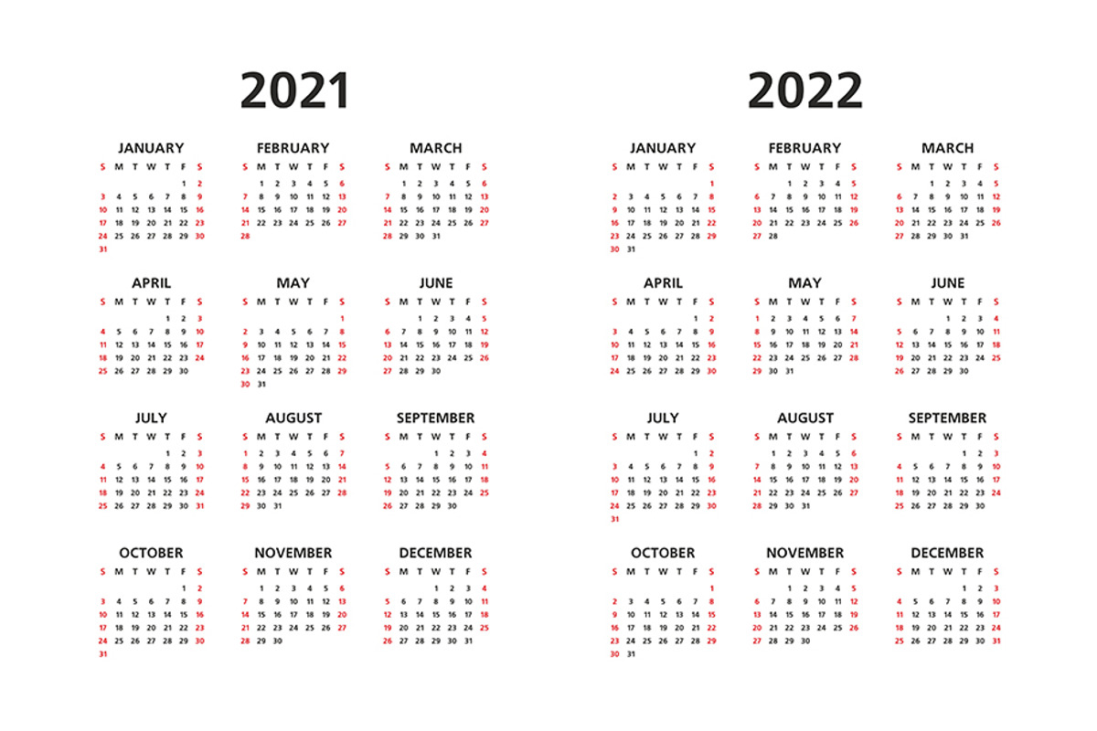 Calendar 2021, 2022 and 2028, an Icon by Volyk (Photo 2 of 5)