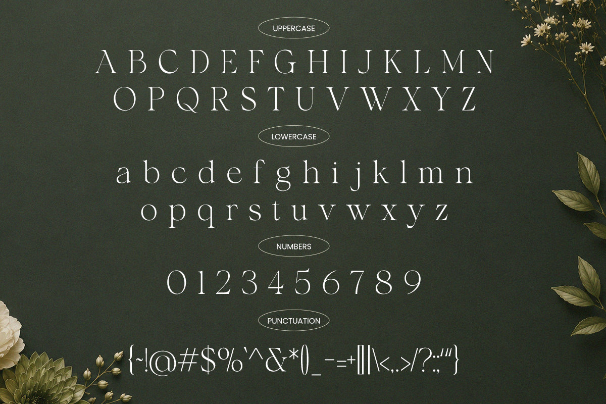 Fashion Brand Serif Font - Shavile, a Serif Font by RagamKata (Photo 10 of 10)