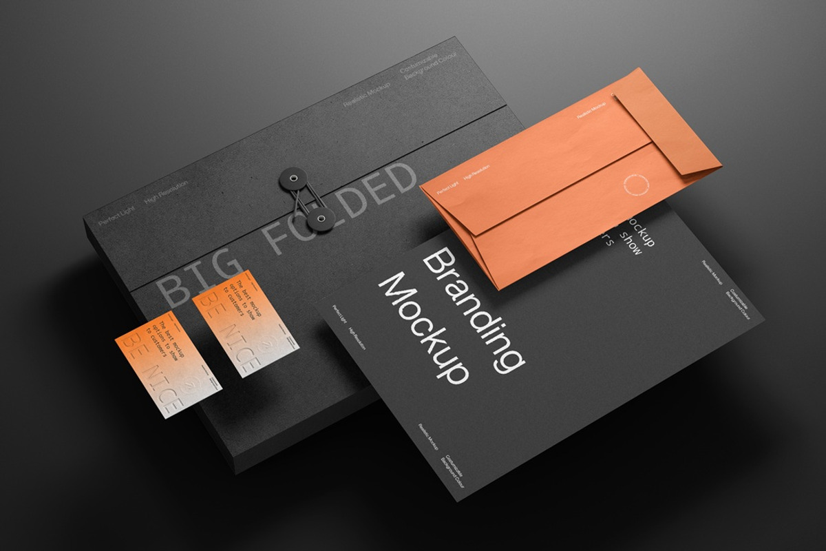 Modern Professional Branding Mockup, an Advertising Mockup by East Gallery (Photo 6 of 15)
