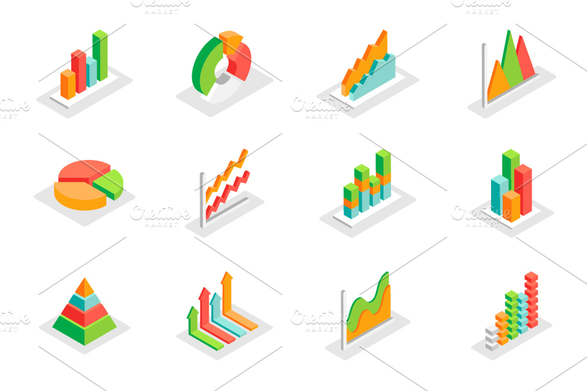 Isometric Icons Pack, a Duotone Icon by alexdndz (Photo 12 of 21)