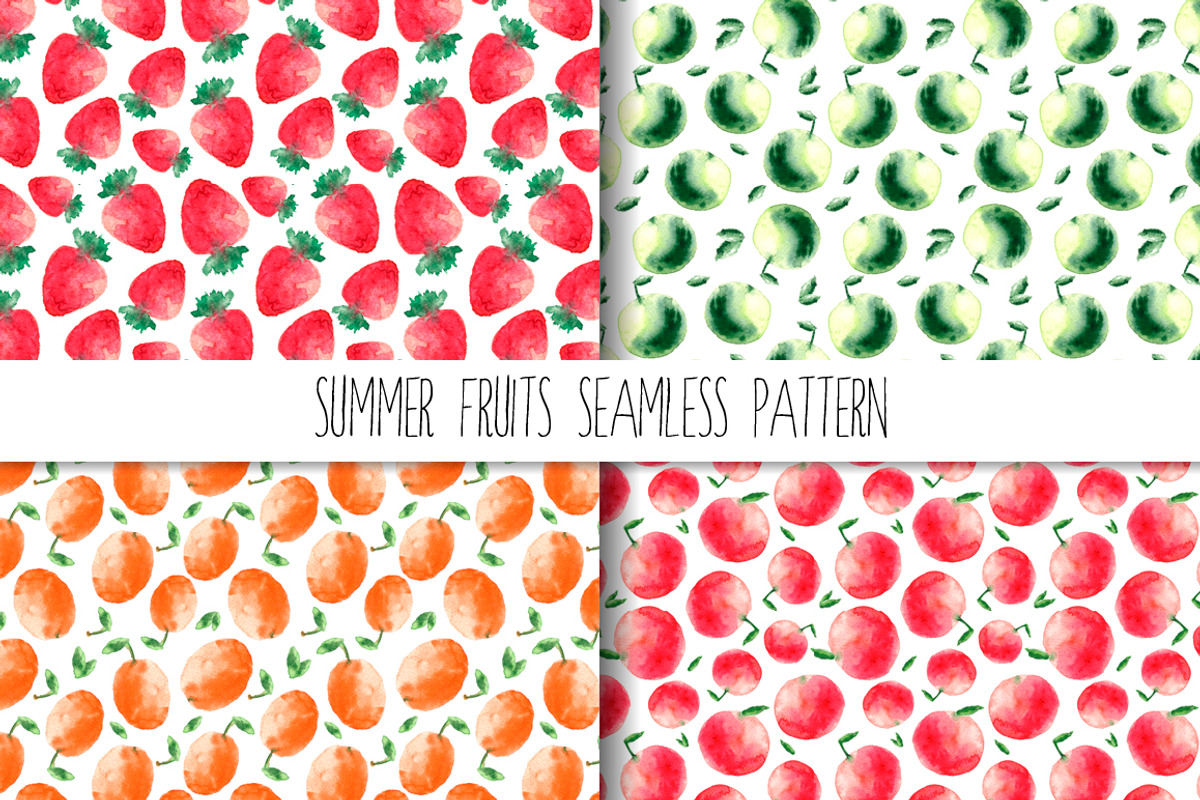 Summer swimsuits and fruts., an Illustration by Vikeriya (Photo 3 of 4)