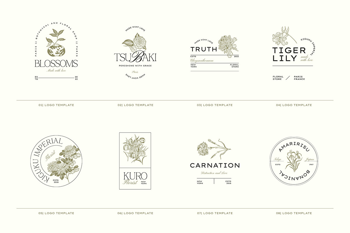 Flowers Room | Logo Creator, a Branding & Logo Template by Leleka.Store (Photo 4 of 20)