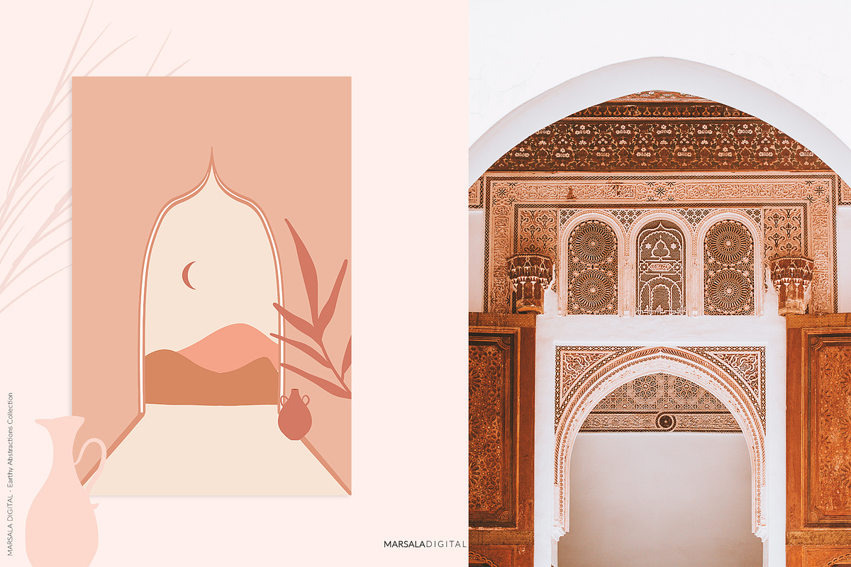 EARTHY Abstractions & Prints, a Decorative Illustration by Kaya Fonts (Photo 13 of 15)