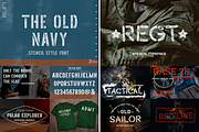 Huge Vintage Font Bundle, a Script Font by Larin Type Co. (Thumbnail 15 of 16)