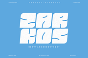 Zarkos - Bold Heavy Font, a Sans Serif Font by QR Design Studio (Thumbnail 1 of 6)
