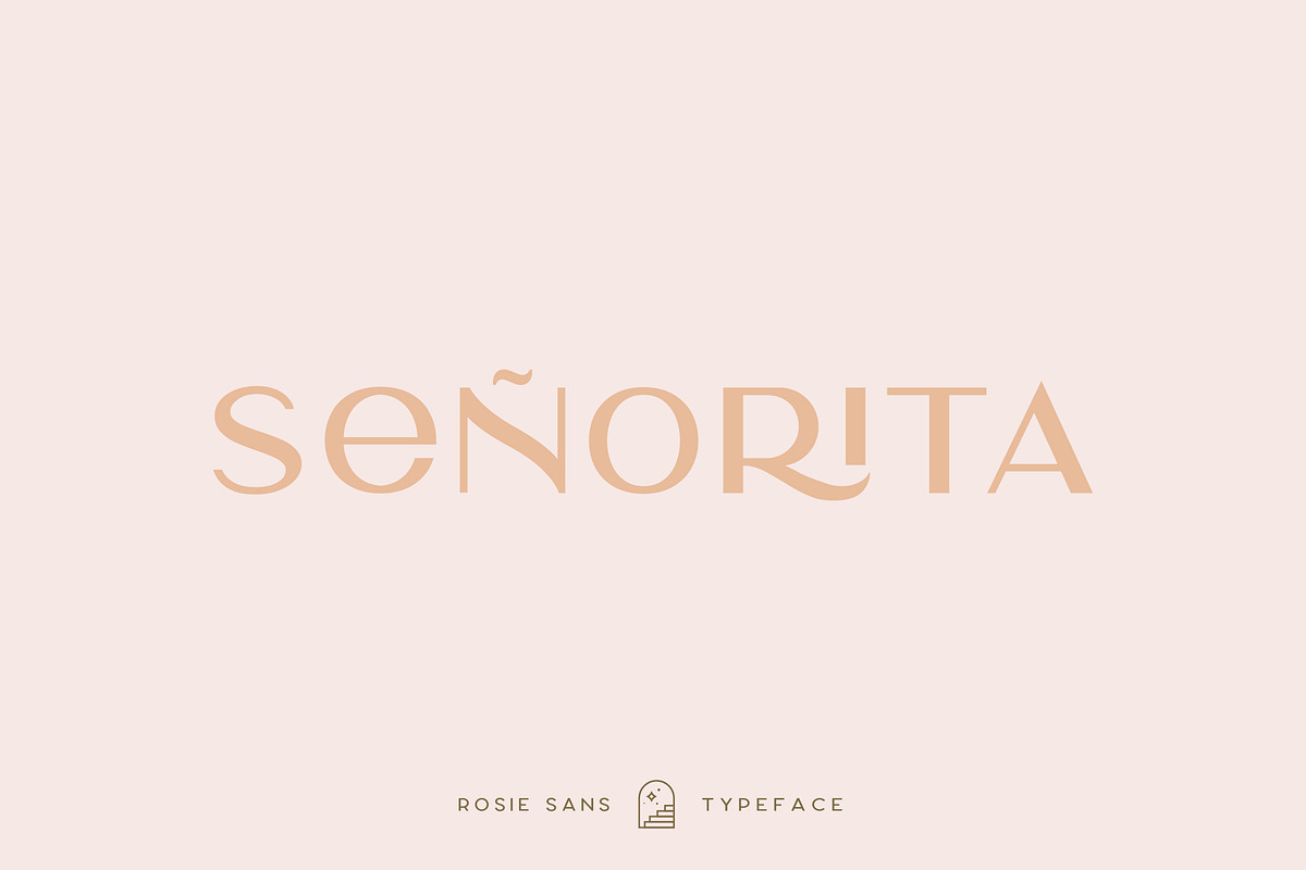 Rosie Sans - Gorgeous Typeface, a Sans Serif Font by Kaligra.co (Photo 35 of 44)