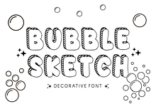 Bubble Sketch - Playful Hand-Draw