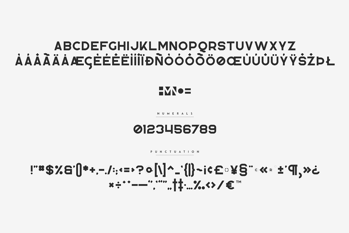 Blackpaper - 1st Negative Space Font, a Sans Serif Font by VP Fonts (Photo 13 of 14)