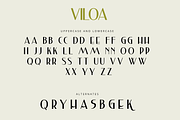 Viloa - A Modern Sans Serif Typeface, a Sans Serif Font by overlaytemplates (Thumbnail 4 of 5)