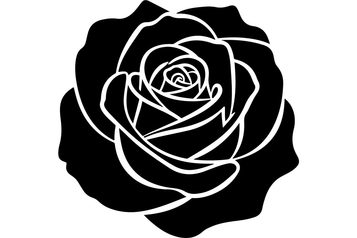 Rose Silhouette File Bundle, a Decorative Illustration by Designer_Momina (Photo 19 of 21)