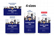 Social Media Kit | IG, FB, LinkedIn, a Social Media Template by Studio B | Canva Template (Thumbnail 6 of 13)
