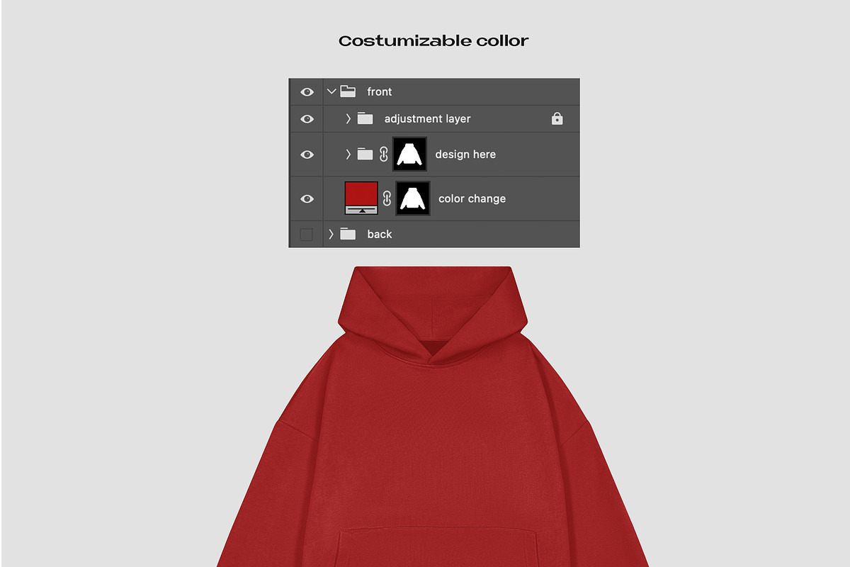 pullover hoodie mockup, a Hoody Mockup by Barmecide Mockup Studio (Photo 3 of 3)