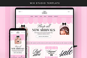 Pink Wix Studio Template, a Wix Template by Template Twist Shop (Thumbnail 1 of 10)