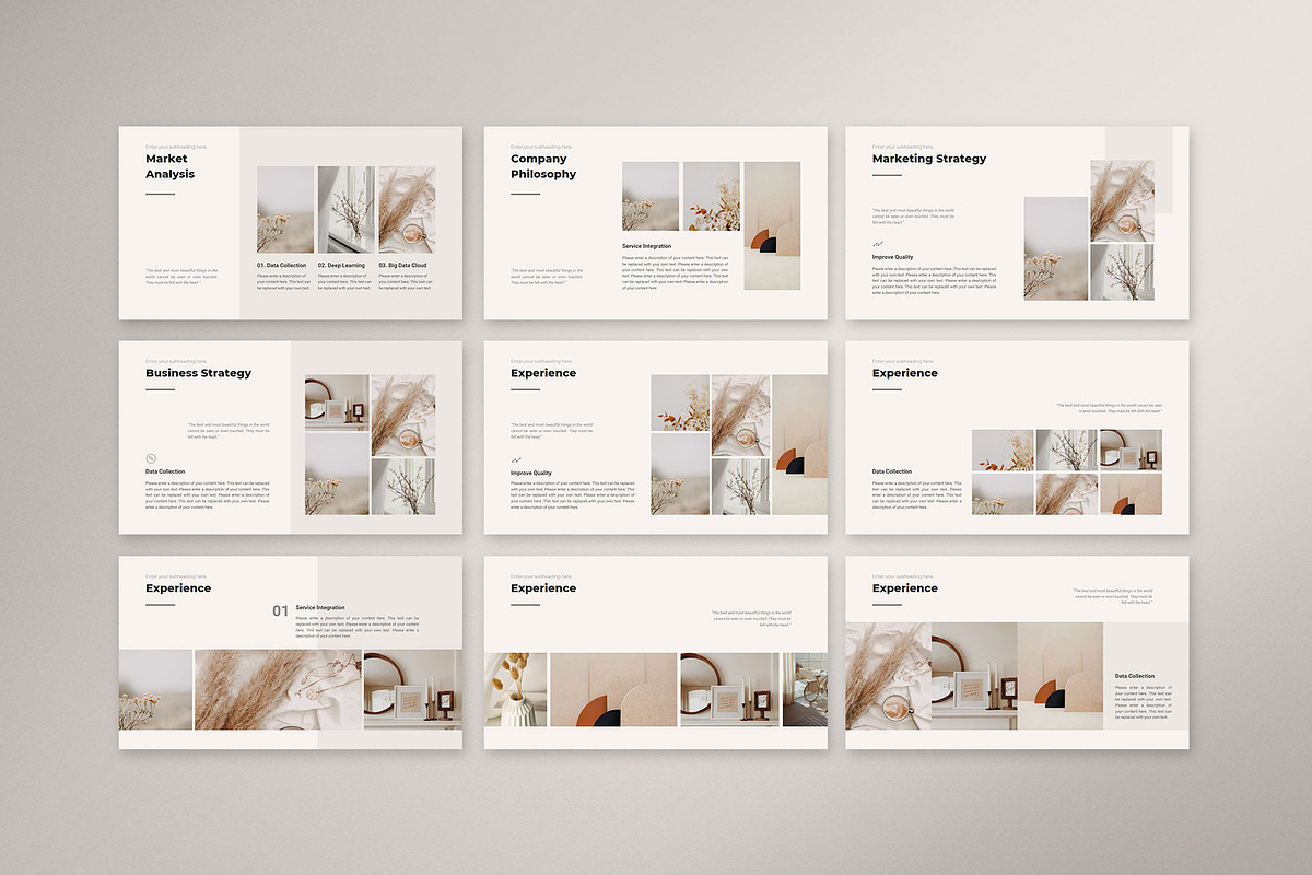 Simple Business Presentation CANVA, a Presentation Template by CreativityForest (Photo 12 of 17)