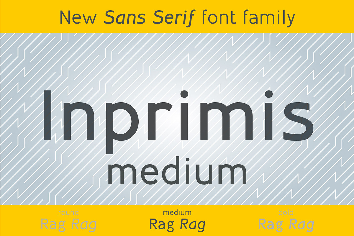 Inprimis Medium, a Sans Serif Font by Bellini studio (Photo 1 of 7)