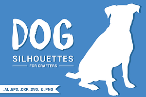 Dog Silhouettes for Crafters