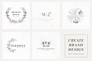 Logo Bundle Vol.1 - Botanical, a Branding & Logo Template by The Autumn Rabbit Ltd (Thumbnail 6 of 8)