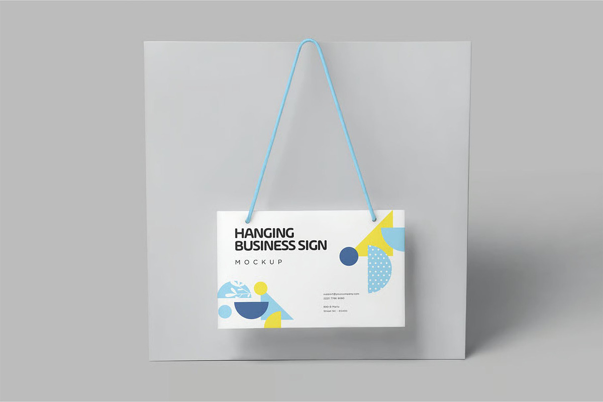 Business Signage Mockup, an Advertising Mockup by megostudi0 (Photo 3 of 6)