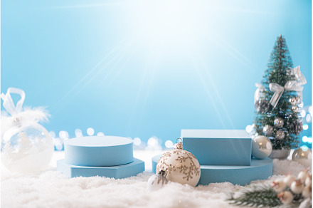 Winter Christmas composition, a Holiday Photo by piter.goskov