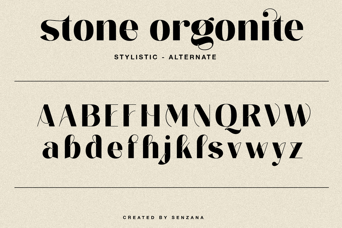 stone orgonite, a Sans Serif Font by senzana (Photo 6 of 14)