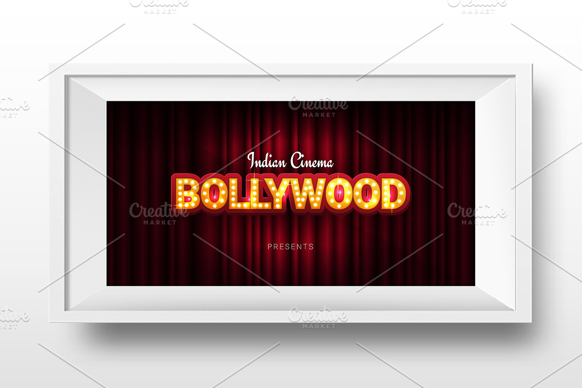 Bollywood Banner for Indian Cinema, a Work Illustration by Leo Edition (Photo 2 of 2)