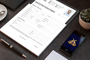Registration Form Two Page, a Stationery Template by iDoodle Studio (Thumbnail 4 of 5)