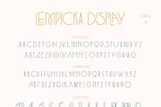 Lempicka Font Duo & Vector Ornaments, a Font by Molly Suber Thorpe (Thumbnail 9 of 11)