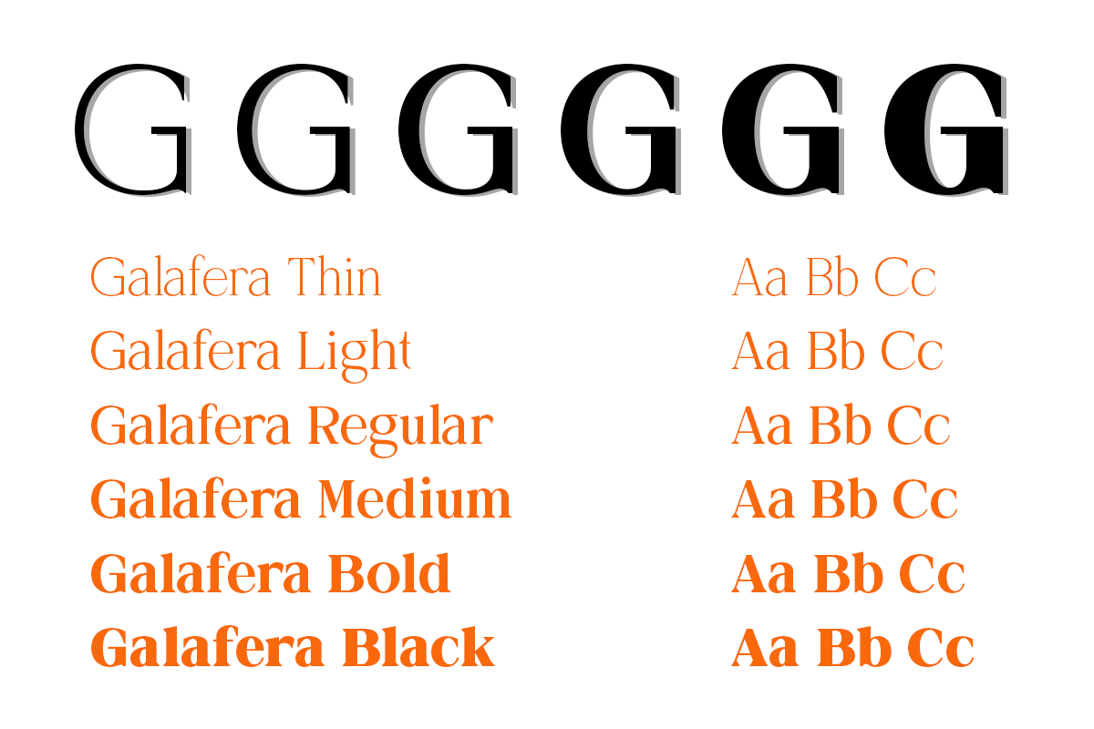 Galafera - Family Serif Typeface, a Serif Font by Say Studio (Photo 9 of 13)