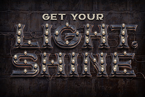 BIG City Light Font