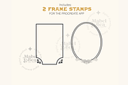Cosmic Cowboy Stamp Brushes, a Brush Add-On by Mabel & Bea (Thumbnail 4 of 6)