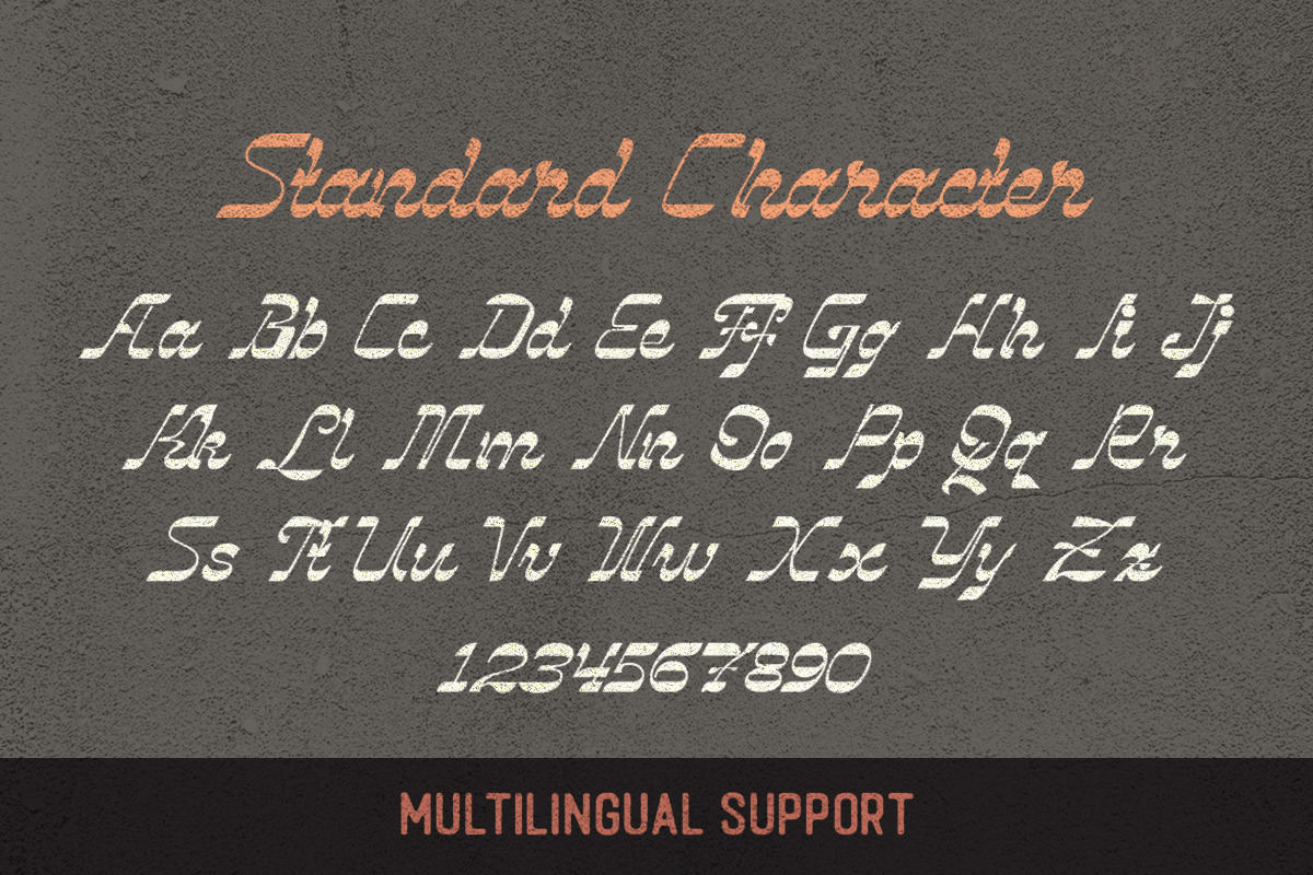 Vindale - Vintage Script Typeface, a Script Font by Letterhend Studio (Photo 5 of 9)